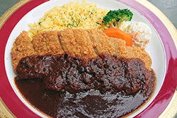 オホーツクビール 特製エスカロップ