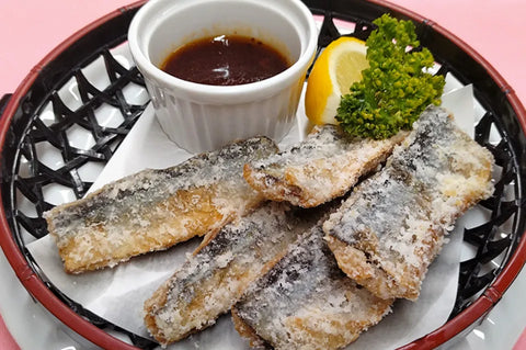 サンマの竜田揚げ