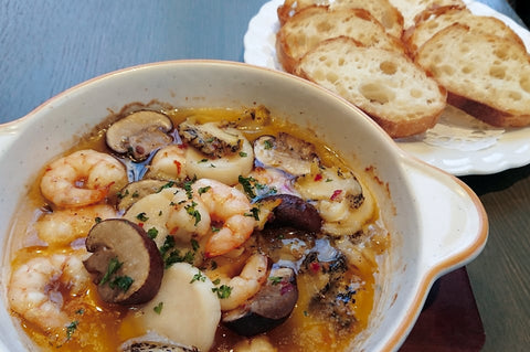 特盛海鮮アヒージョ